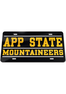 Appalachian State Mountaineers Inlaid Car Accessory License Plate
