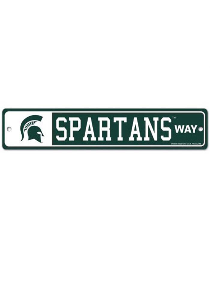 Michigan State Spartans Street/Zone Sign