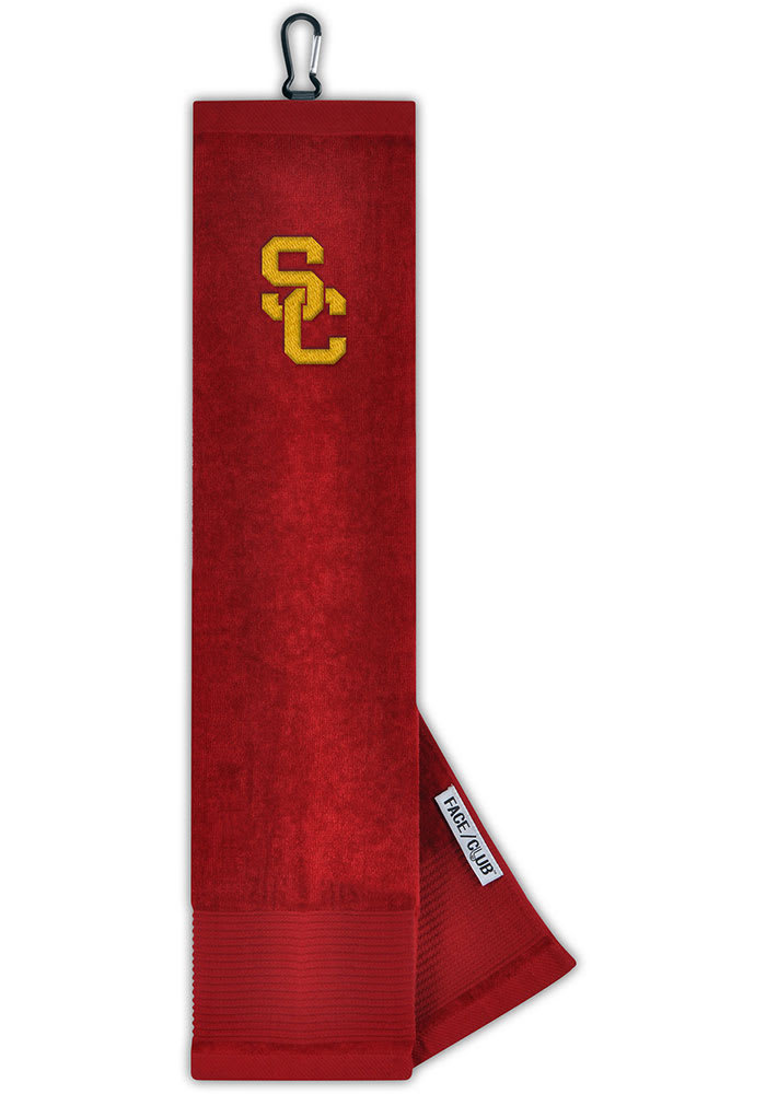 USC Trojans Embroidered Microfiber Golf Towel