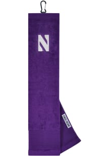 Northwestern Wildcats Embroidered Microfiber Golf Towel