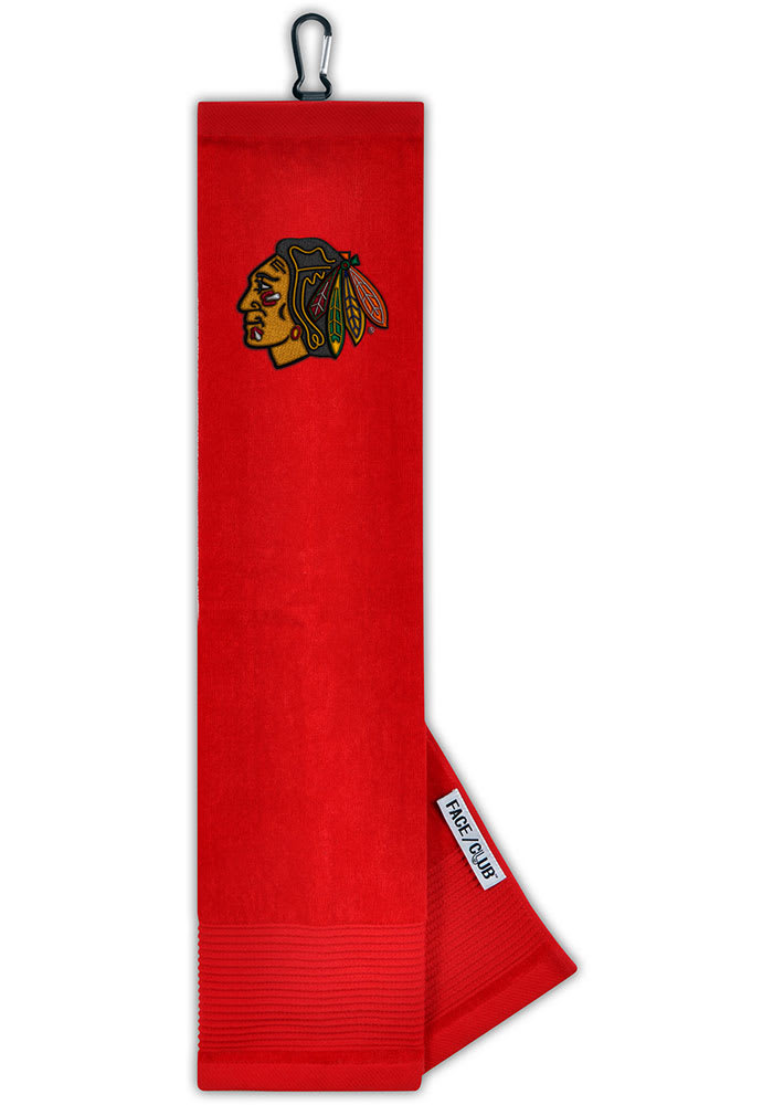 Chicago Blackhawks Embroidered Microfiber Golf Towel