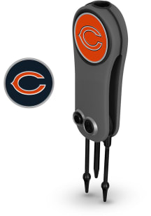 Chicago Bears Ball Marker Switchblade Divot Tool