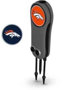 Denver Broncos Ball Marker Switchblade Divot Tool