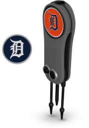 Detroit Tigers Ball Marker Switchblade Divot Tool