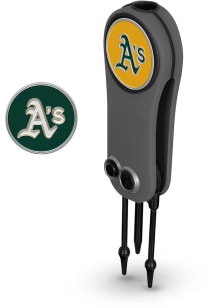 Oakland Athletics Ball Marker Switchblade Divot Tool