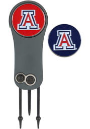 Arizona Wildcats Ball Marker Switchblade Divot Tool
