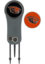 Oregon State Beavers Ball Marker Switchblade Divot Tool