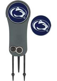 Blue Penn State Nittany Lions Ball Marker Switchblade Divot Tool
