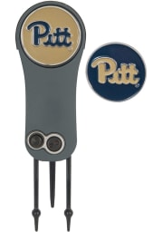 Pitt Panthers Ball Marker Switchblade Divot Tool