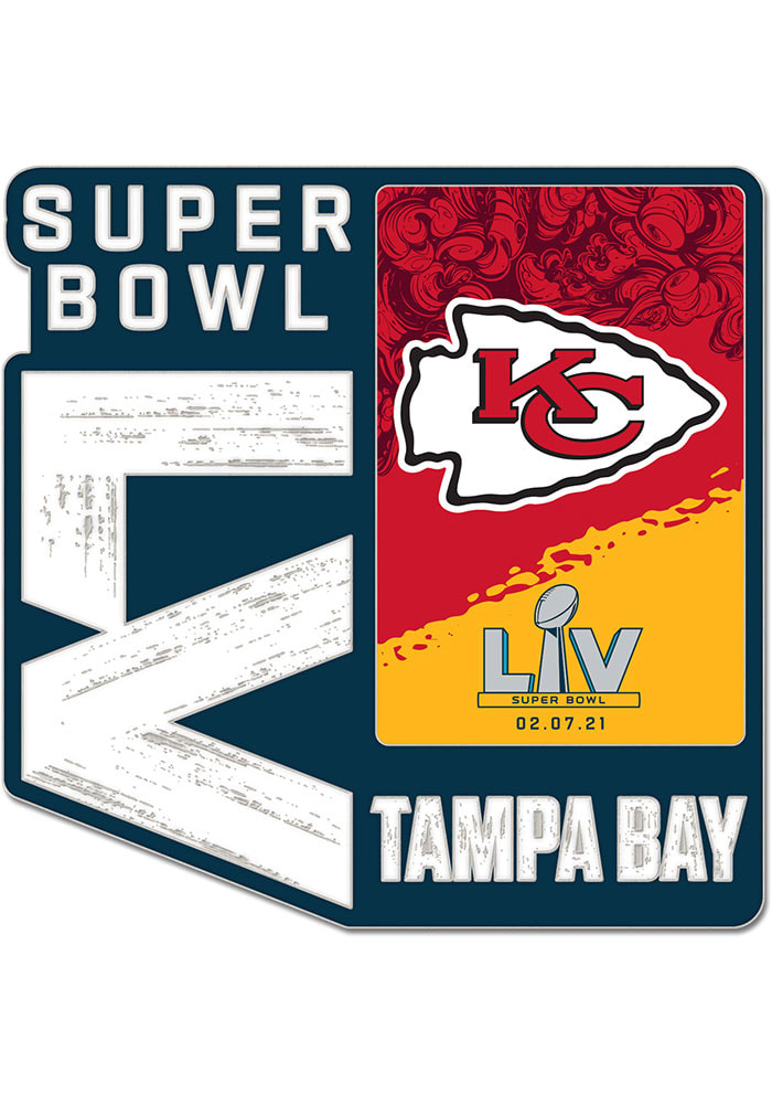 Kansas City Chiefs Souvenir Super Bowl LV Bound Participant Pin