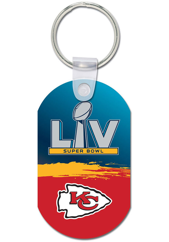 Kansas City Chiefs Super Bowl LV Bound Aluminum Keychain