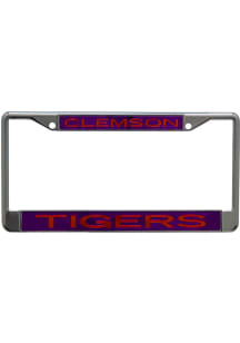 Clemson Tigers Metallic Inlaid License Frame