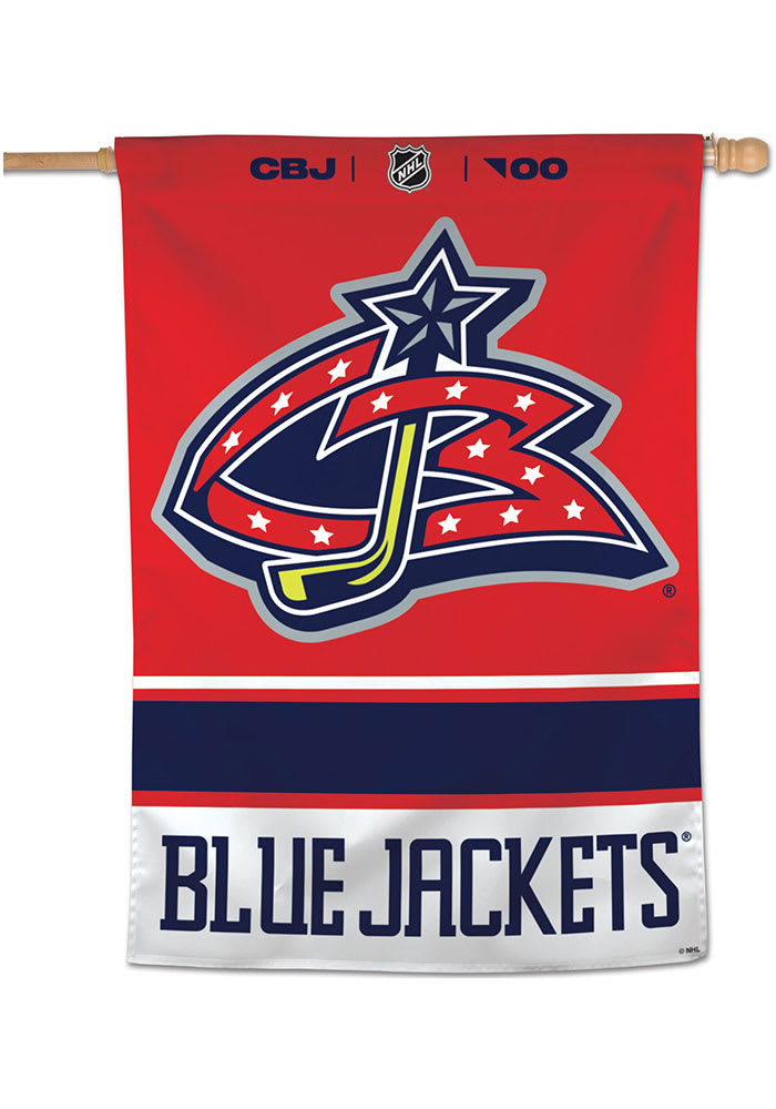 Columbus Blue Jackets Reverse Retro Logo Banner