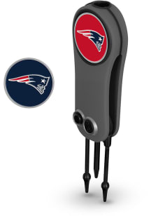 New England Patriots Ball Marker Switchblade Divot Tool