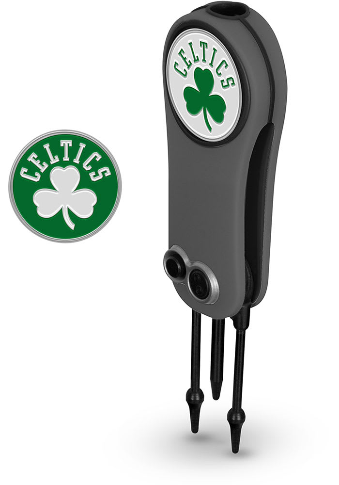 Boston Celtics Ball Marker Switchblade Divot Tool