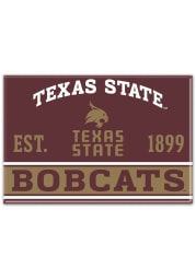 Texas State Bobcats 2.5x3.5 Magnet