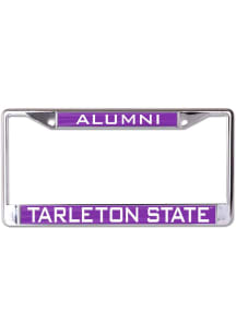 Tarleton State Texans Alumni Metallic Inlaid License Frame