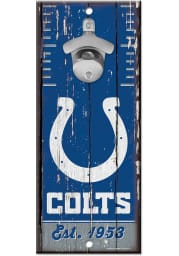 Indianapolis Colts Bottle Opener Sign
