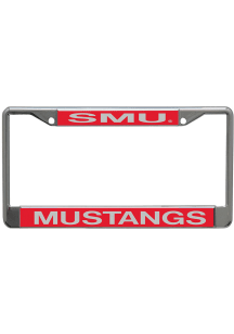 SMU Mustangs Team Name Inlaid License Frame