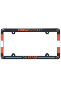 Chicago Bears Plastic Full Color License Frame