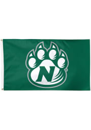 Northwest Missouri State Bearcats 3x5 Foot Green Silk Screen Grommet Flag