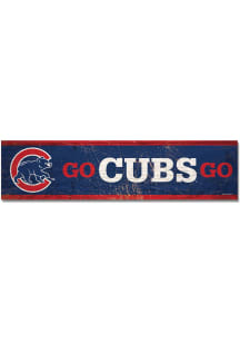 Chicago Cubs 1.5x6 Wood Magnet