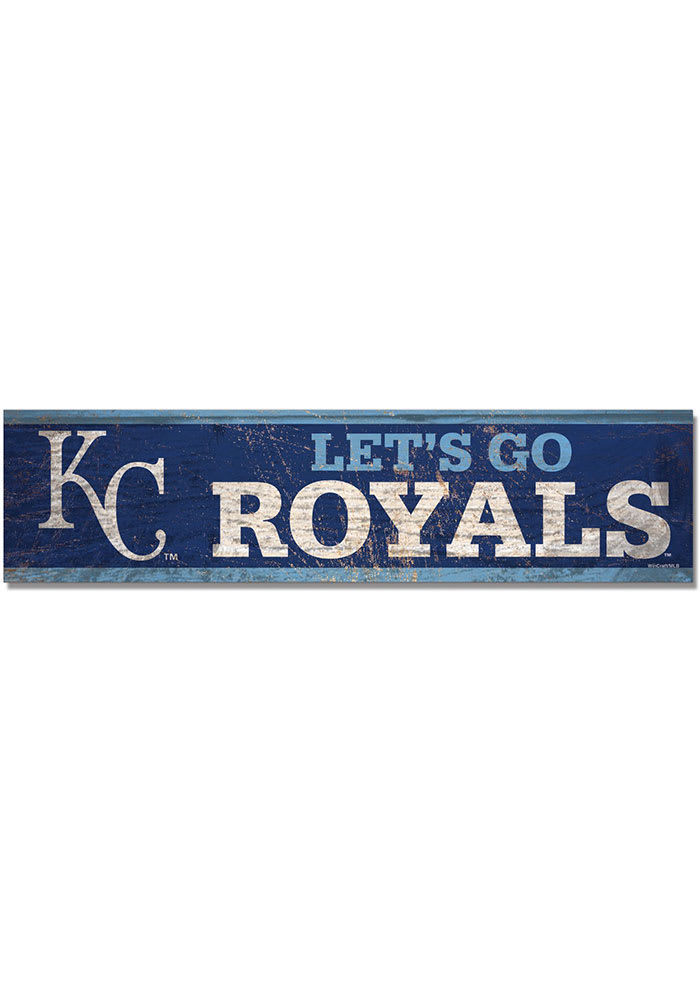 Kansas City Royals 1.5x6 Wood Magnet