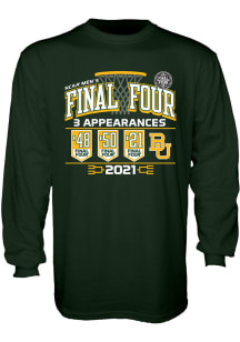Baylor Bears Green 2021 Final Four Long Sleeve T Shirt