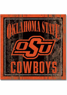Oklahoma State Cowboys 3x3 Wood Magnet Magnet