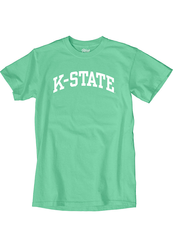 K-State Wildcats Teal Classic Arch Short Sleeve T Shirt