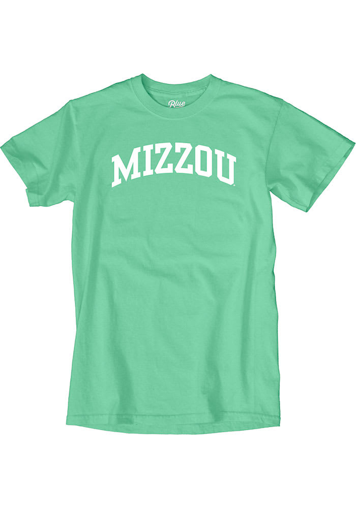 Missouri Tigers Teal Classic Arch Short Sleeve T Shirt