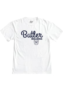 Butler Bulldogs Womens White Bampot Short Sleeve T-Shirt