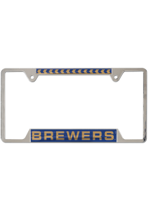 Milwaukee Brewers Thin Metal License Frame