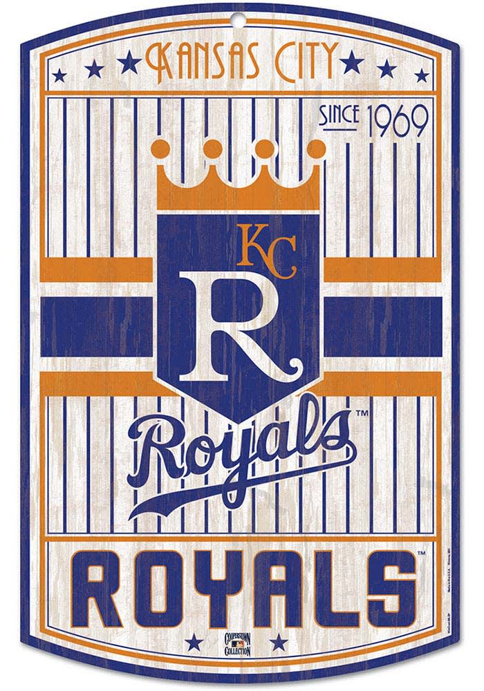 Kansas City Royals Album Sign, Blue, Size NA, Rally House