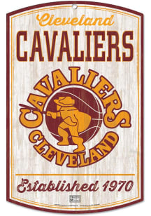 Cleveland Cavaliers retro Sign