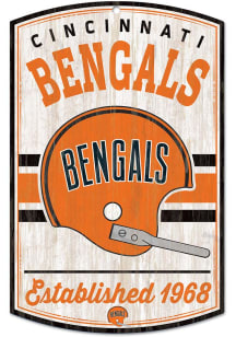 Cincinnati Bengals retro Sign