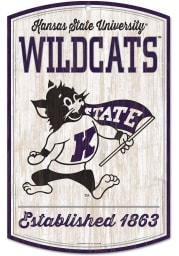 K-State Wildcats retro Sign