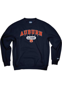 Auburn Tigers Mens Navy Blue Alumni Long Sleeve Crew Sweatshirt