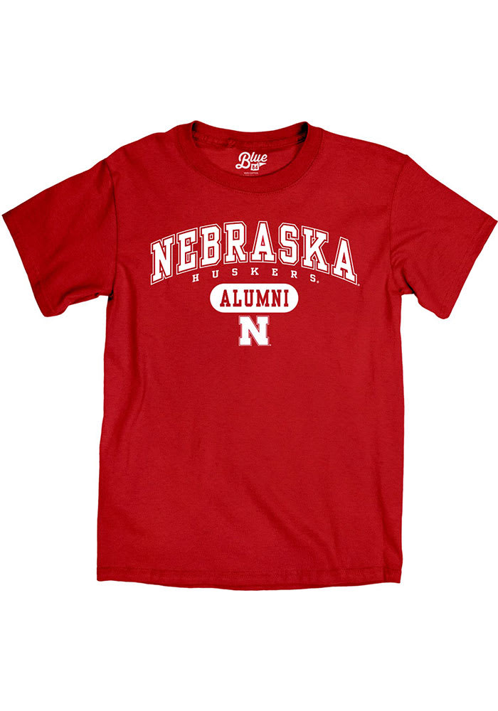 Nebraska Cornhuskers Red Alumni Short Sleeve T Shirt