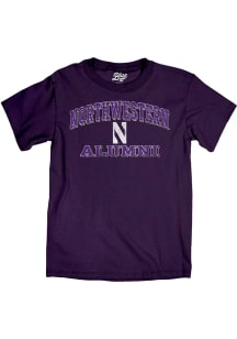 Northwestern Wildcats Purple Alumni Short Sleeve T Shirt