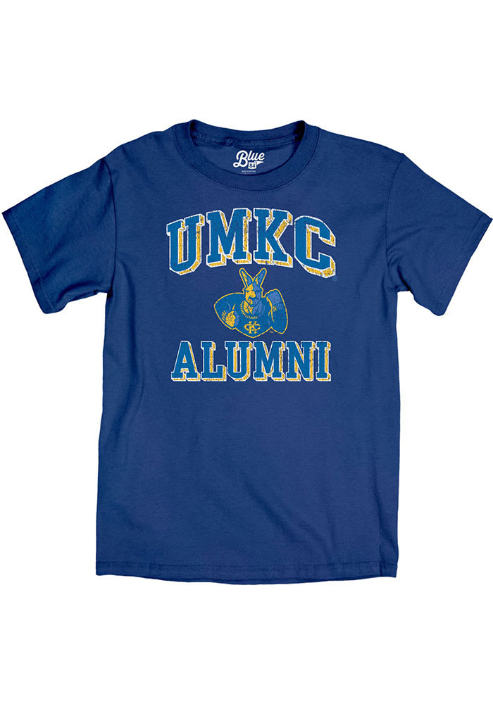 UMKC Roos Blue Alumni Short Sleeve T Shirt