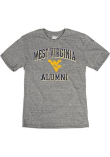 West Virginia Mountaineers Grey Alumni Short Sleeve Fashion T Shirt