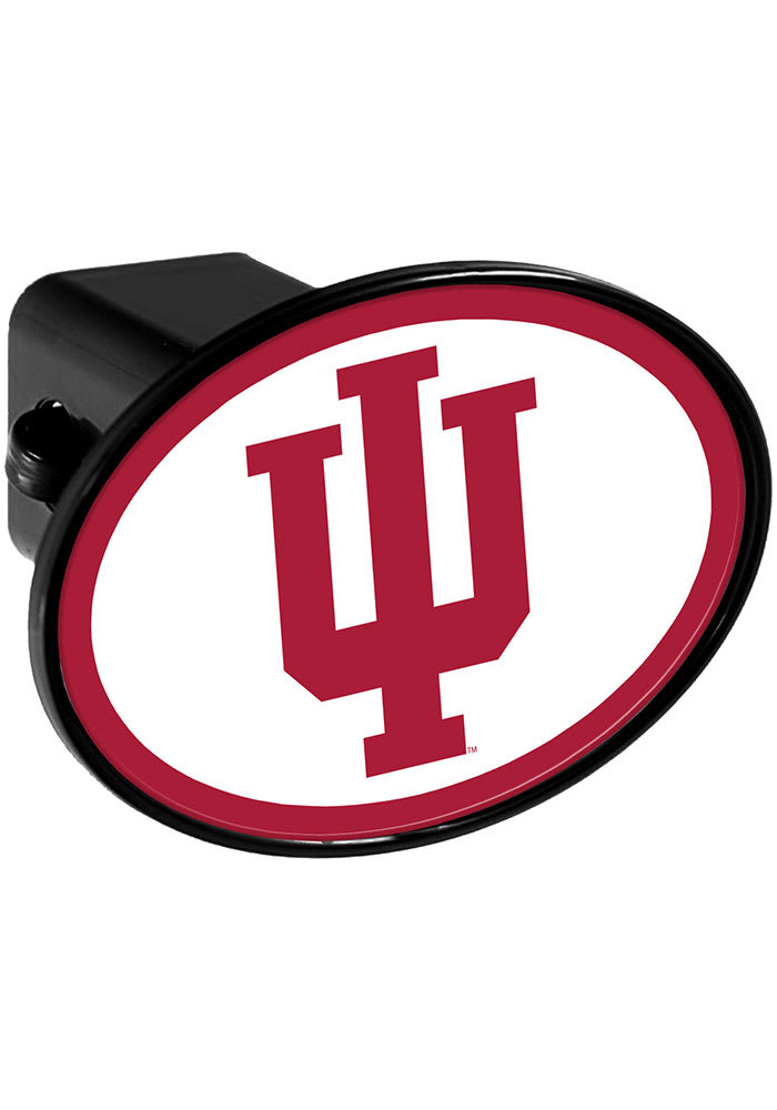 Indiana Hoosiers Plastic Oval Car Accessory Hitch Cover