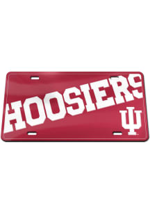 Indiana Hoosiers Mega Logo Car Accessory License Plate