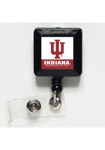 Red Indiana Hoosiers Retractable Badge Holder