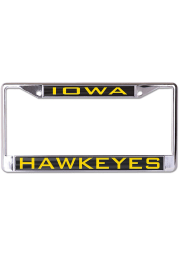 Iowa Hawkeyes Team Name Inlaid License Frame