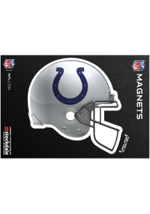 Indianapolis Colts 3x5 3D Helmet Car Magnet - Navy Blue