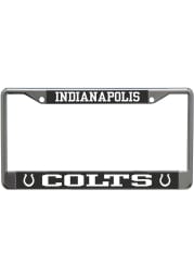 Indianapolis Colts Carbon Logo License Frame