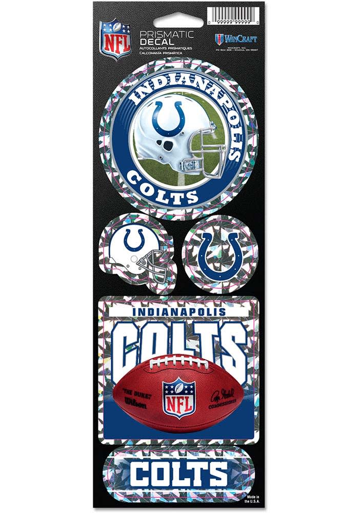 Indianapolis Colts Prismatic Stickers