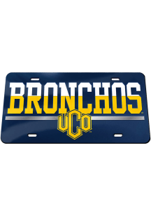 Central Oklahoma Bronchos Team Color Car Accessory License Plate